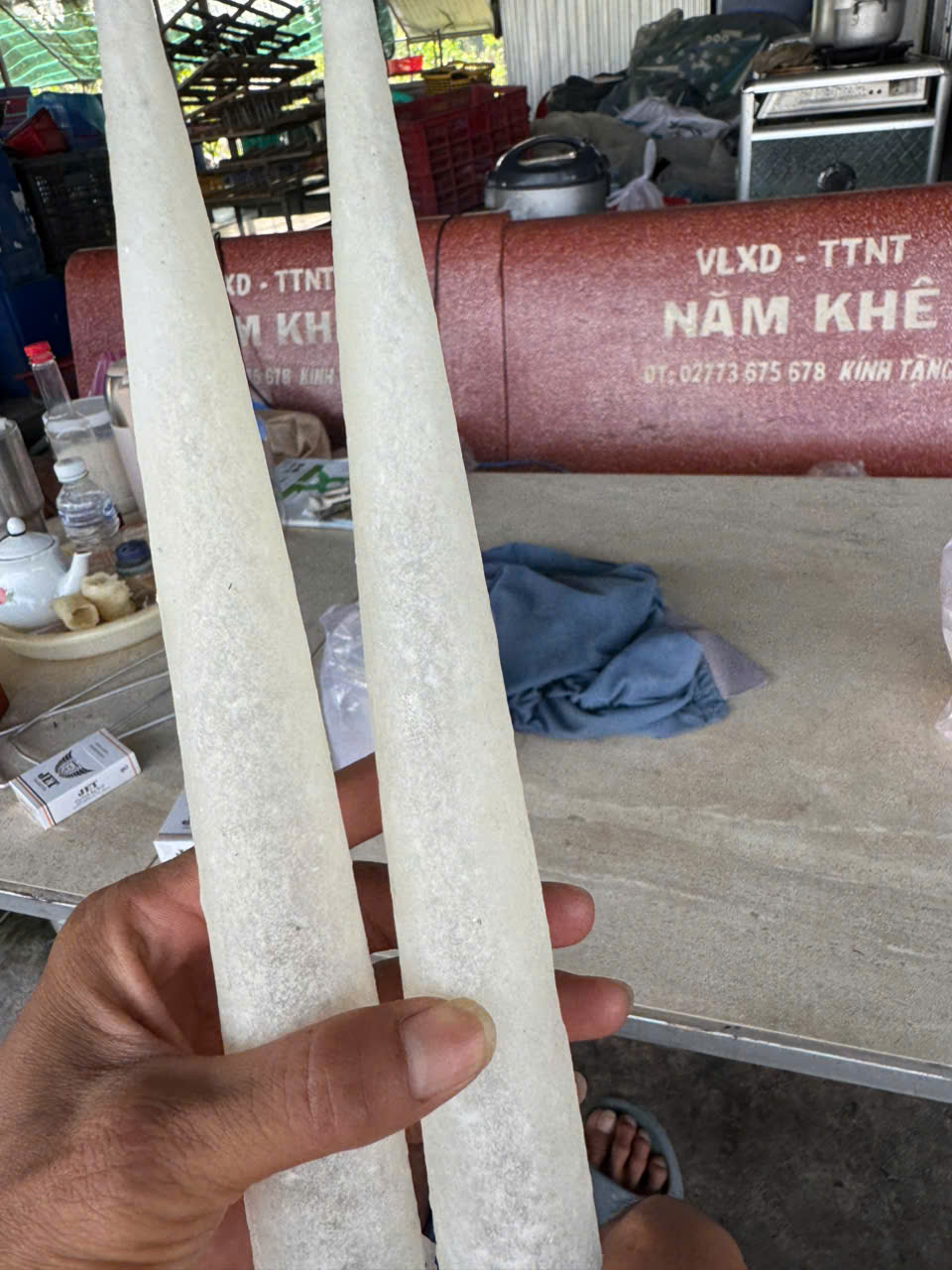 Bong bóng cá ba sa - dạng ống - Hình ảnh 4